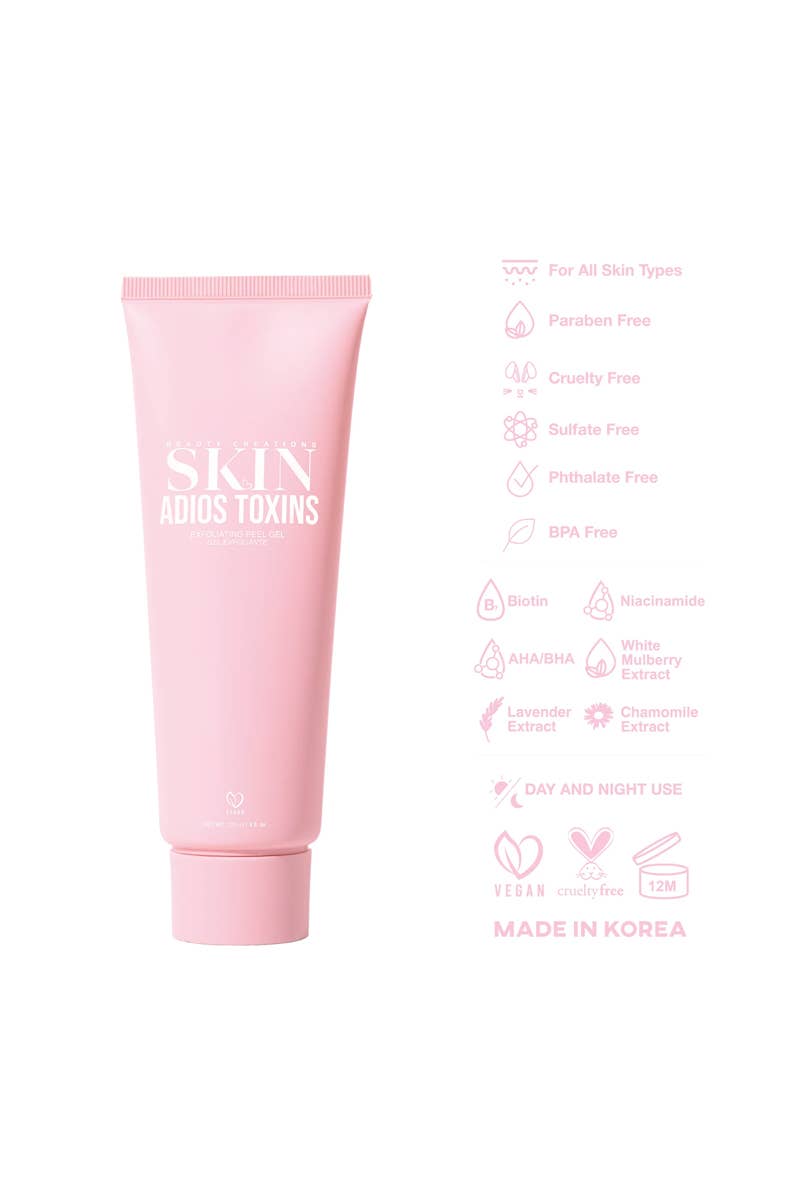 PINEAPPLE Beauty – wholesale Facial peel – Beauty Creations SK-ATG Adios Toxins Peeling Gel - 12pc2
