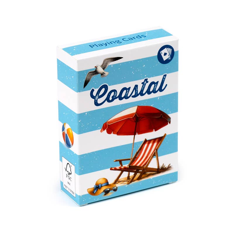 Puckator Ltd – wholesale Playing cards – Coastal Standard Playing Card Deck1