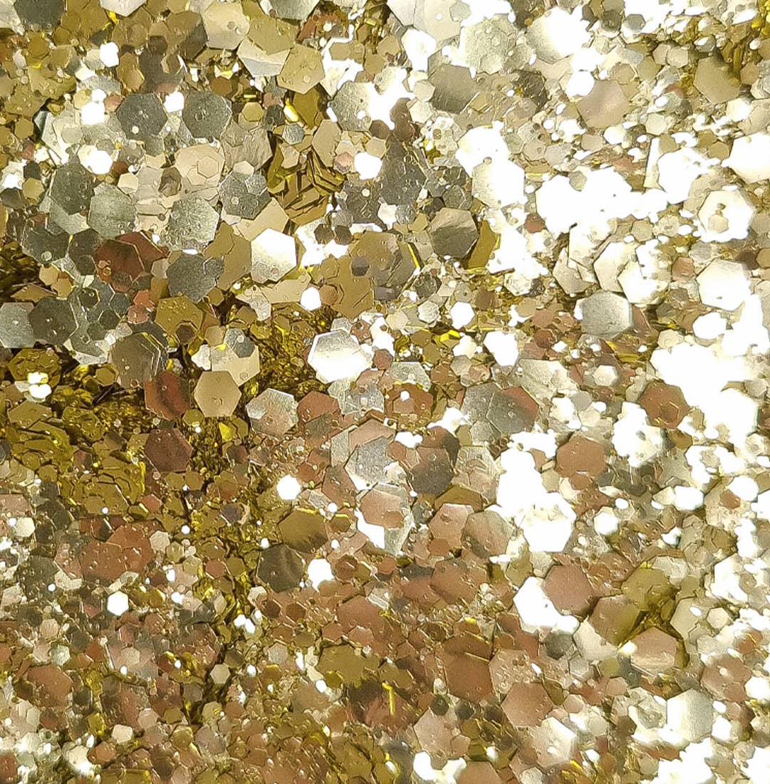 SI SI LA PAILLETTE - Wholesale Body Glitter/Shimmer - Gold Parachute Glitter1