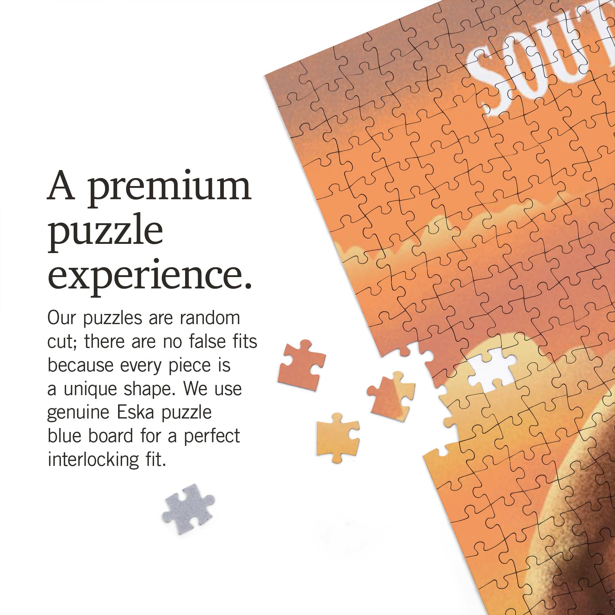 Lantern Press - Venta al por mayor Puzle - Adultos - ROMPECABEZAS DE 1000 PIEZAS: Dakota del Sur, litografía, vida silvestre, bisonte3