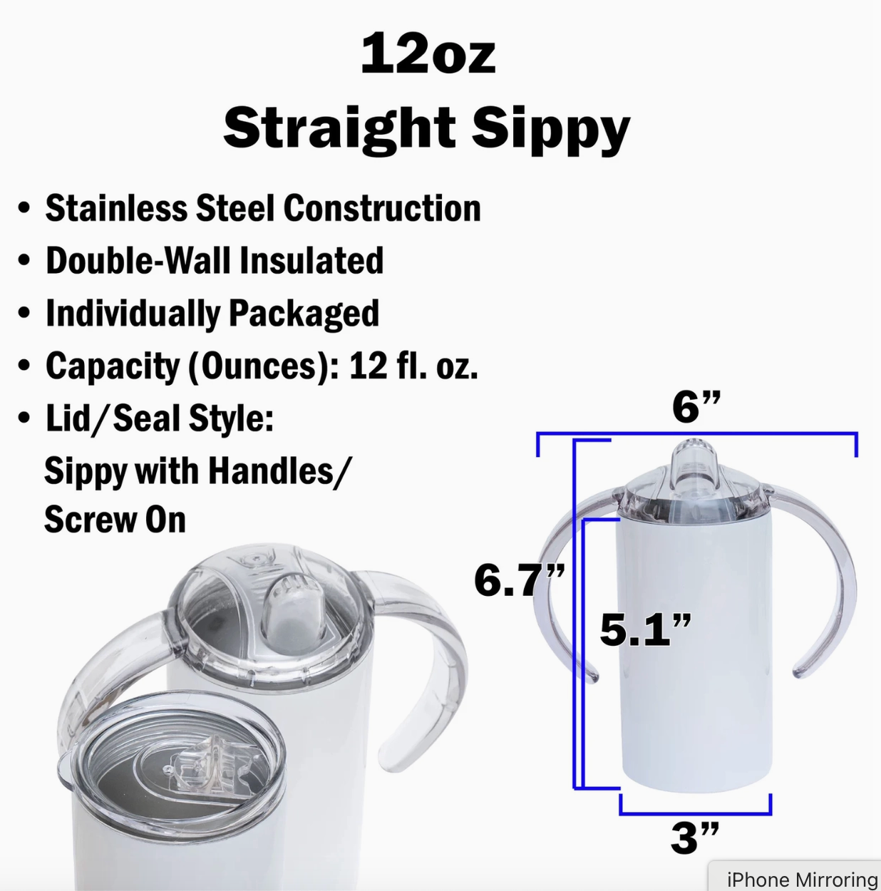 AvaryMaeInspirations - Wholesale Drinking Glass/Cup - Kids & Baby - Farm Life Red Tractor 12oz Kids Sippy Cup   3