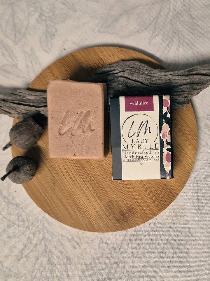 Wild Alice natural soap - NEW SHAPE for wholesale by Lady Myrtle