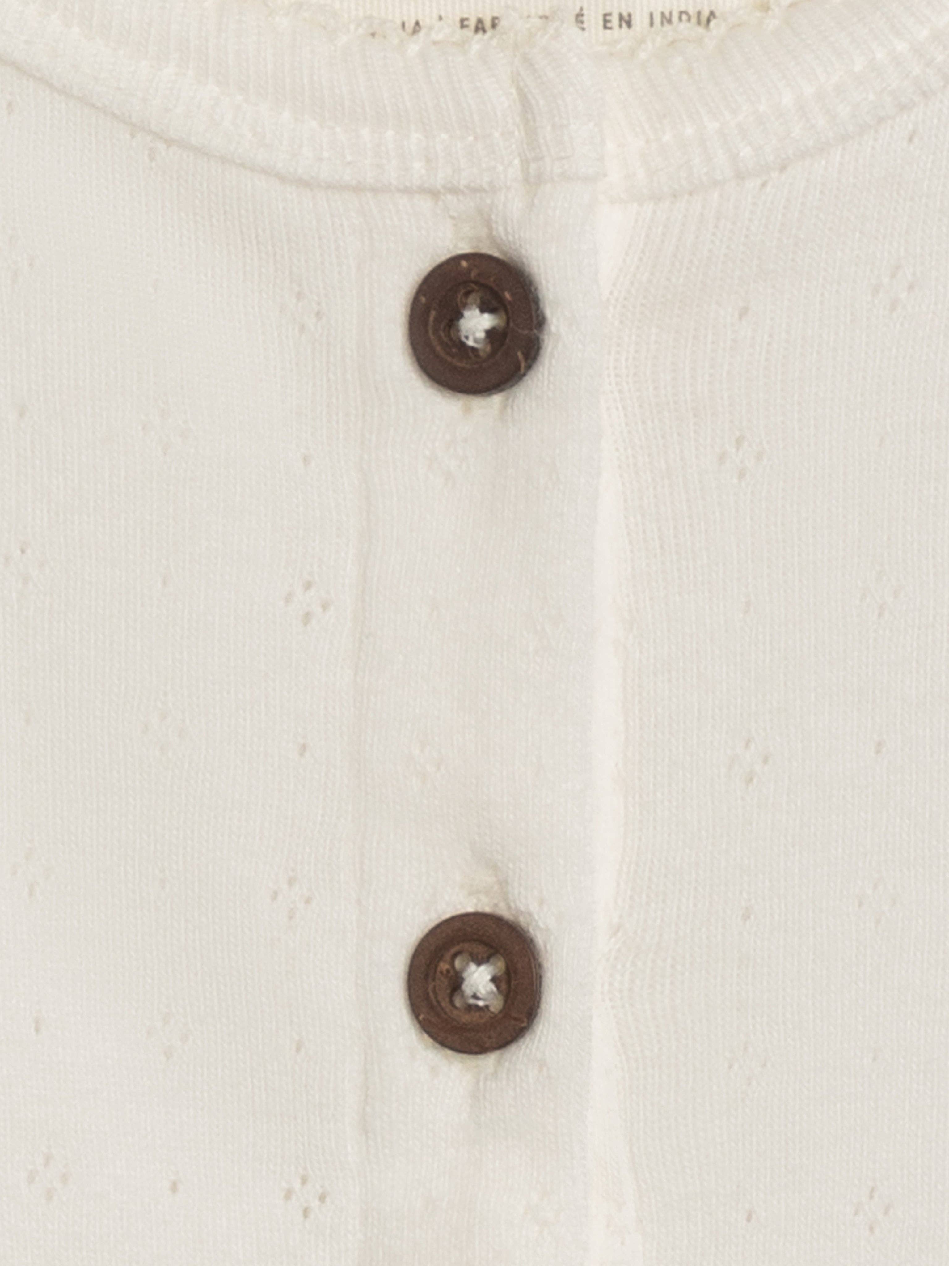 Colored Organics - Wholesale Cardigan - Kids - Clara Pointelle Button Down Cardigan4