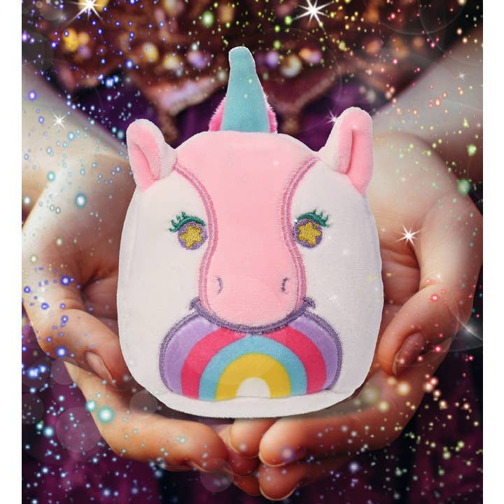 Cota Global - Wholesale Stuffed/Plush Toy - Kids & Baby - Snug-Mooshies Plush - Unicorn 4"