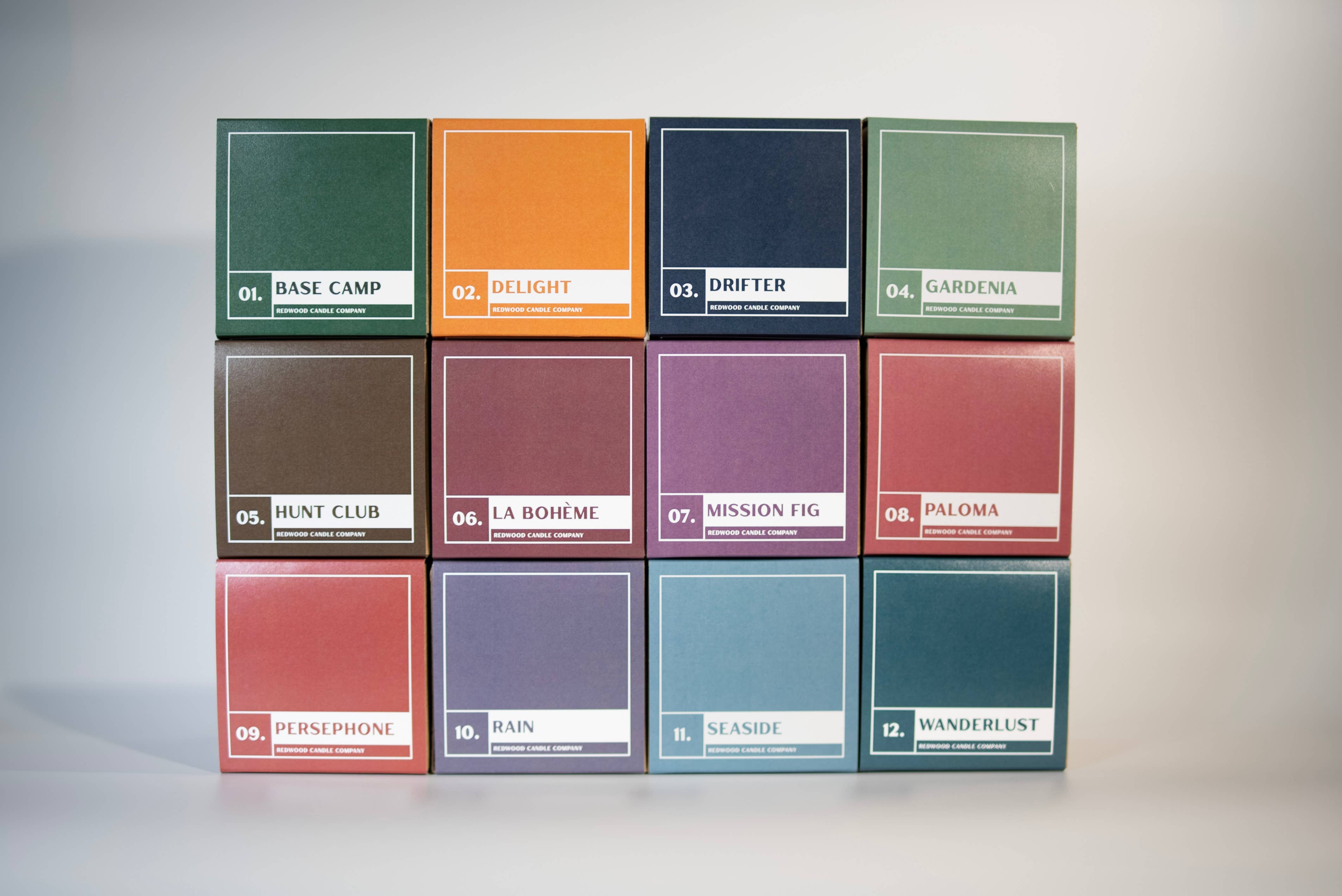 Redwood Candle Co. - Wholesale Jar/Filled Candle - La Boheme 14oz Candle5