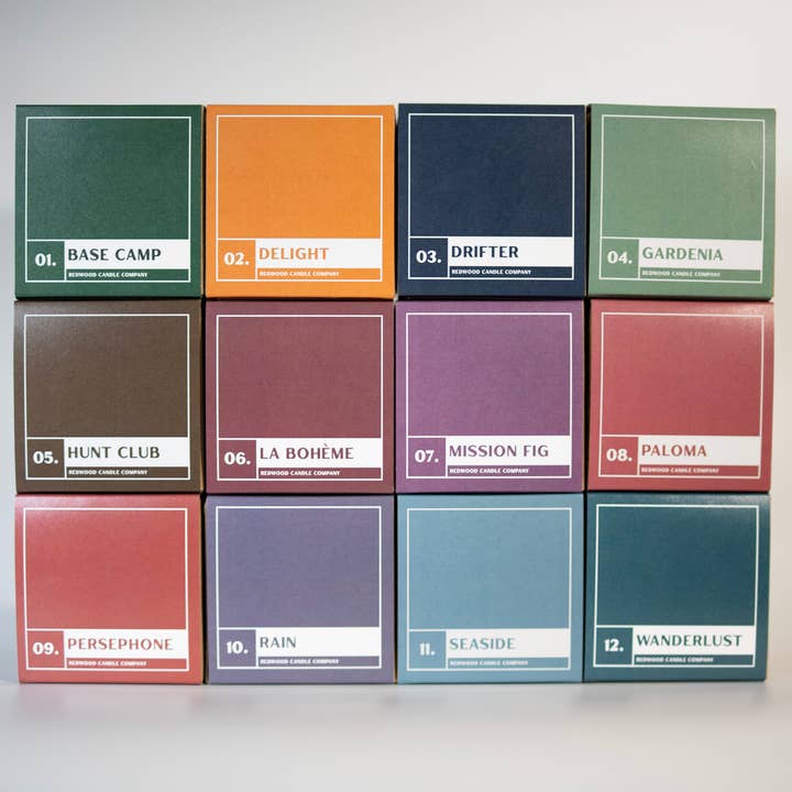 Redwood Candle Co. - Wholesale Jar/Filled Candle - La Boheme 14oz Candle5