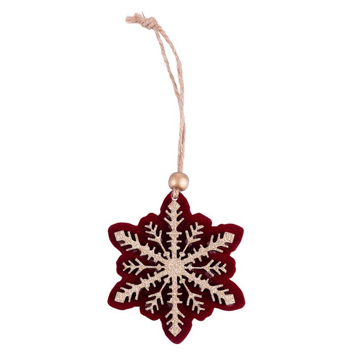 VdE Tivoli 1996 - Wholesale Ornament Set - CHRISTMAS CHIC SET 8 VELVET AND GLITTER BOW HANGERS3