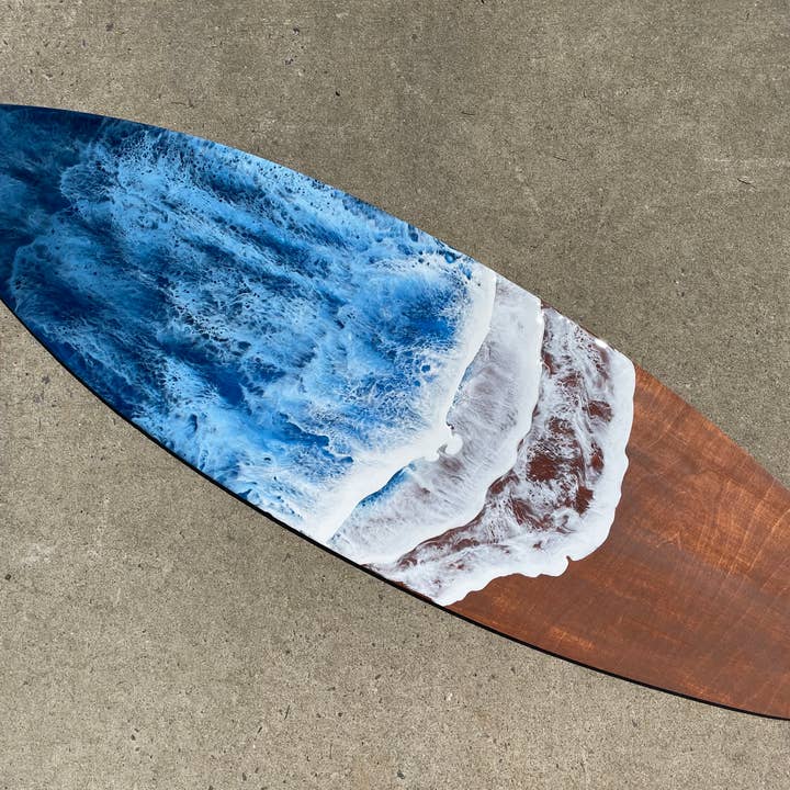 Ocean Wave on Surfboard and other Purchase Wholesale surfboard resin. Free Returns & Net 60 Terms on Faire trending on Faire.