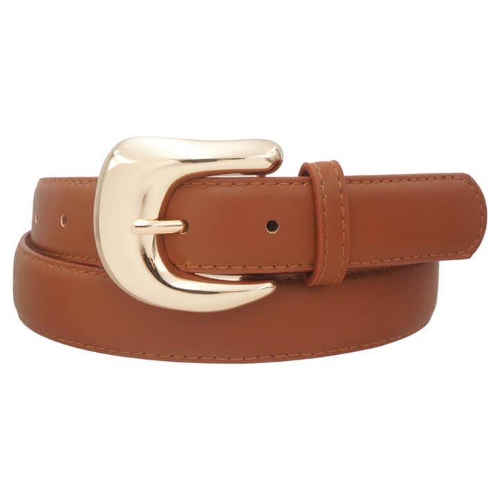 PLUS ORGANISCHE CURVE U GESP RIEM, IW 28025PLUS voor wholesale door JOIA ACCESSORIES