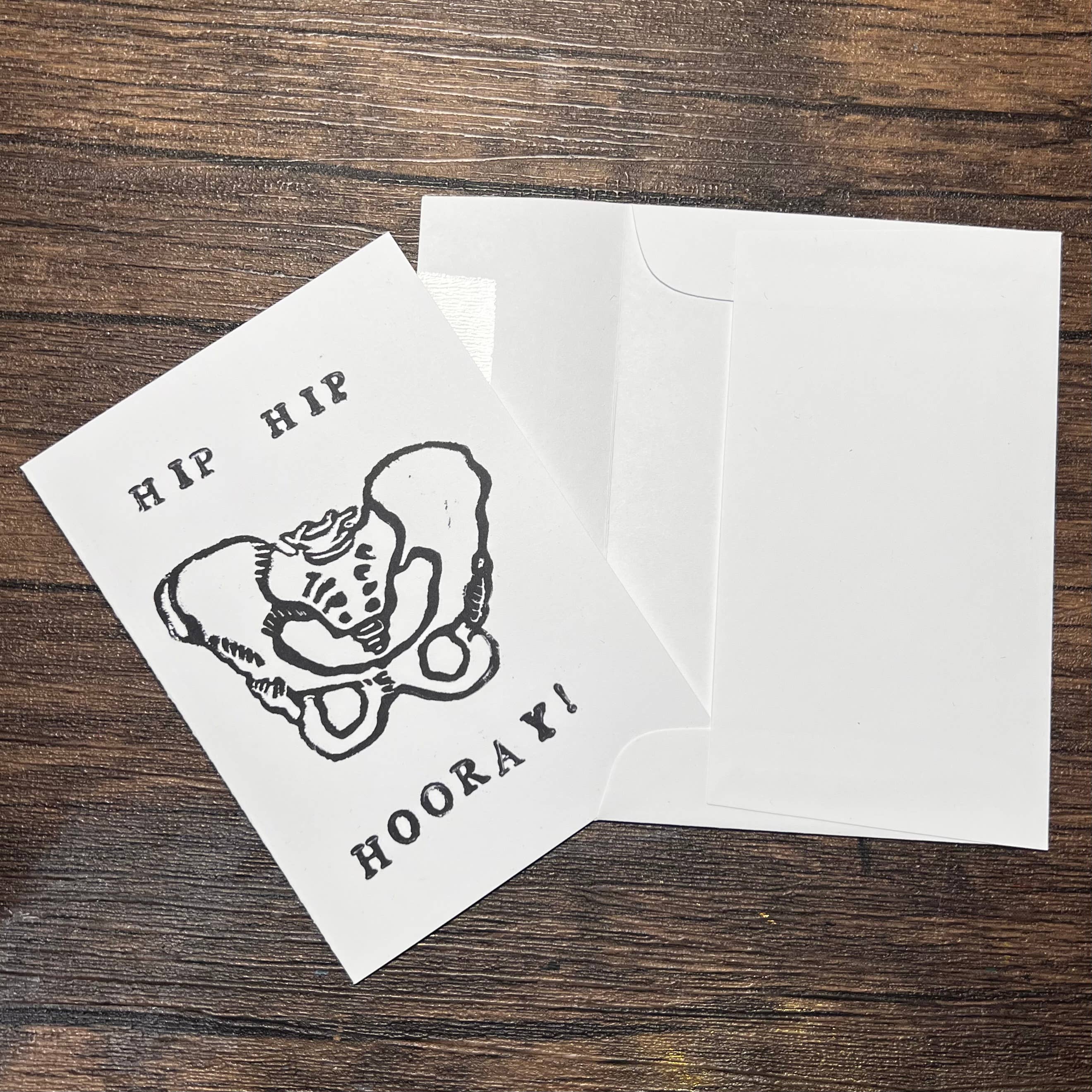 Dragonduck Creations - Wholesale Congratulations Card - Hip Hip Hooray Greeting Card2