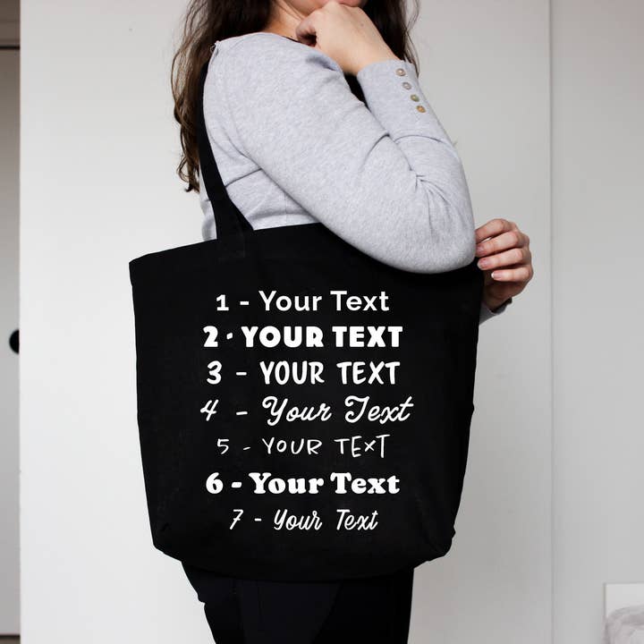 Betina C Koche - Wholesale Tote Bag - Unisex - Custom Canvas Tote Bag | Reusable Cotton Bag | Add Your Text6