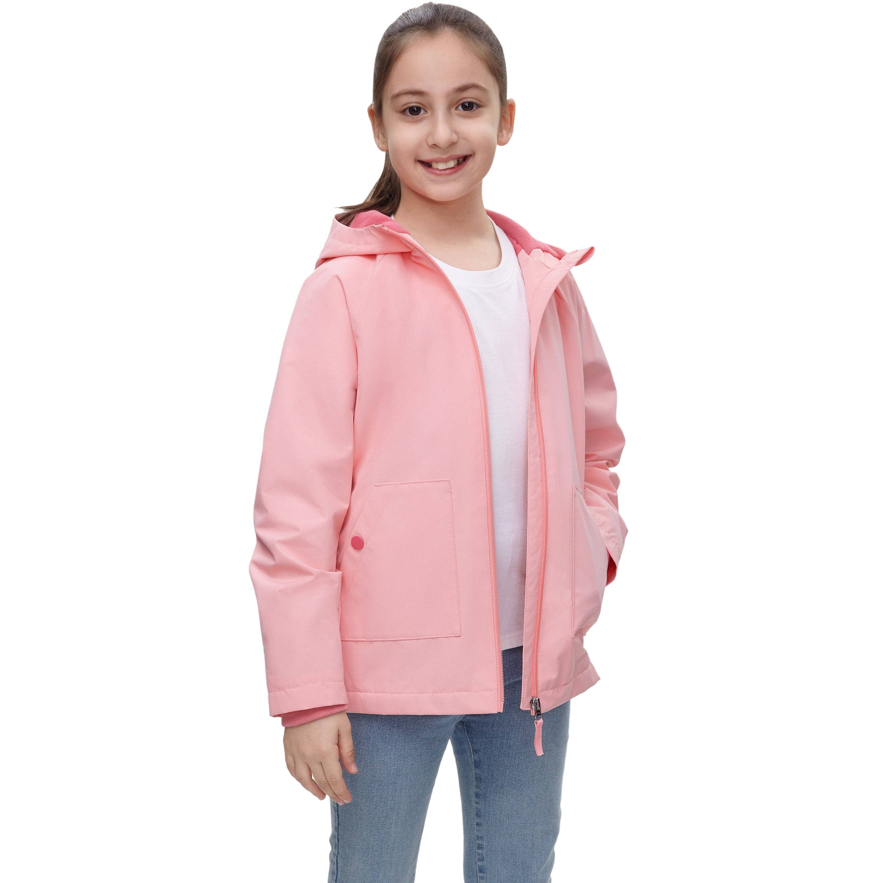 Rokka & Rolla - Wholesale Windbreaker - Kids - Girls' Ripstop Windbreaker Deluxe Jacket9