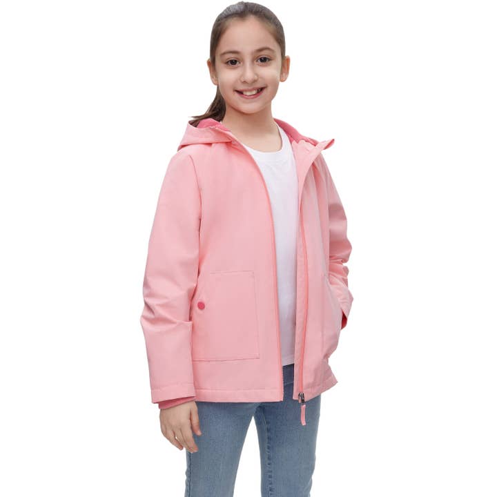 Rokka & Rolla - Wholesale Windbreaker - Kids - Girls' Ripstop Windbreaker Deluxe Jacket9