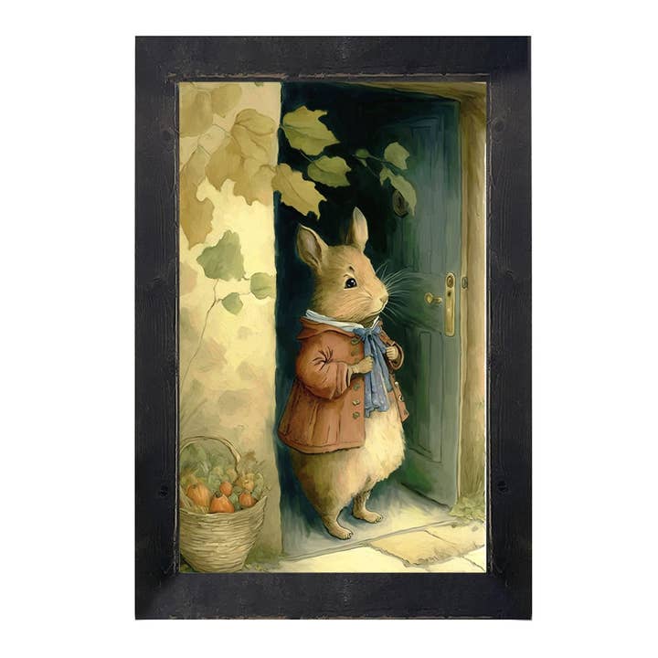 ginger blue - Wholesale Art Print - Milton-Vertical Frame