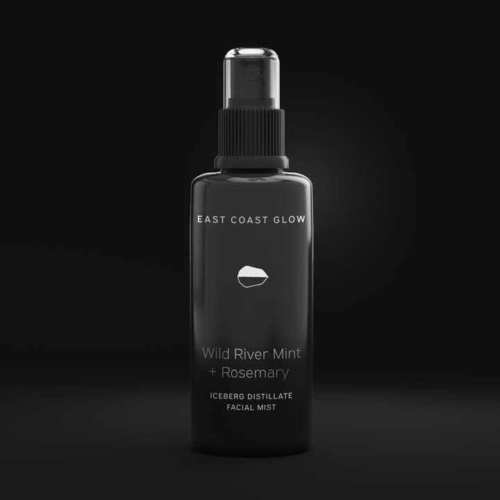 Brume pour le visage Wild River Mint + Rosemary Iceberg Distillat pour la vente par East Coast Glow