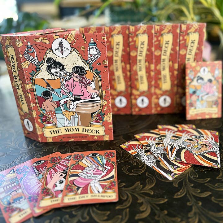 The Mom Deck - 42 Card Deck and Guidebook for wholesale by The Pine Torch