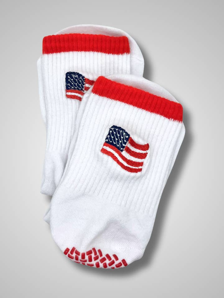 Flag | Grip Socks for wholesale by Powerful Day