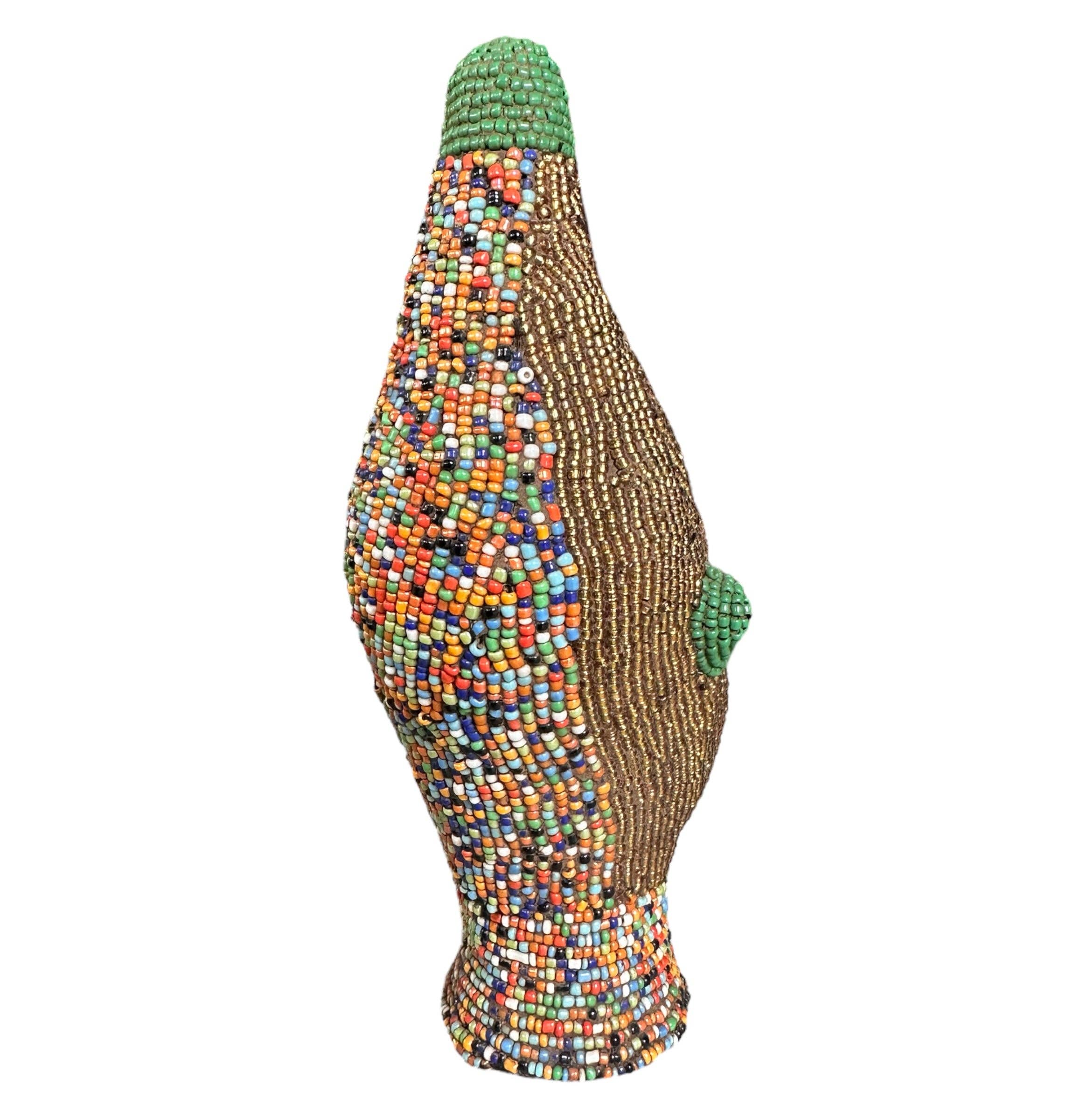 SOUK in the CITY - Wholesale Decorative Figurine - SMALL Bamileke Statues - new design15