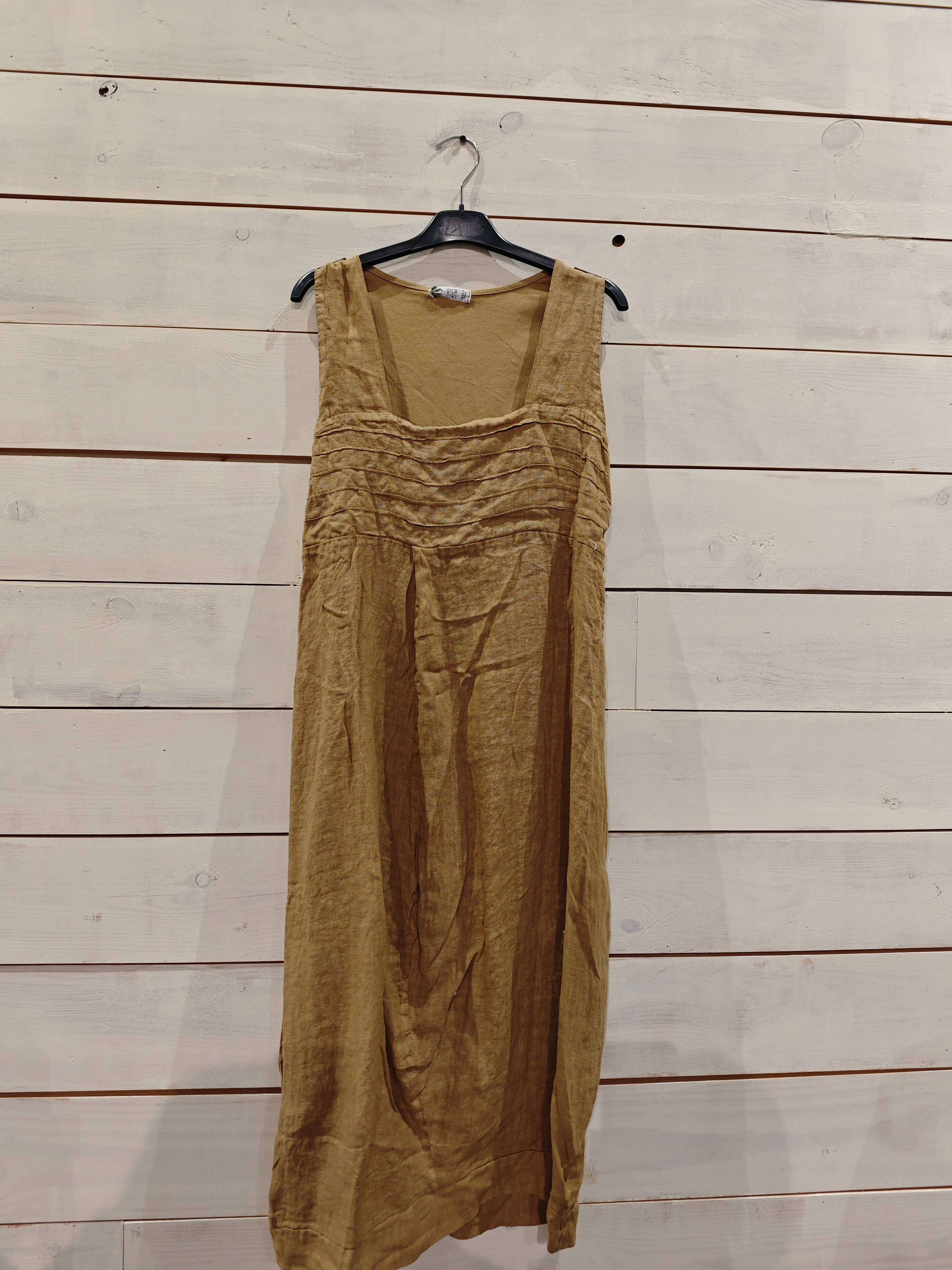 Linos y Textiles - Wholesale Dress - Women's - REF 24098 100% LINEN GLOVO STYLE DRESS5