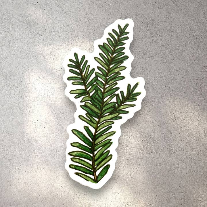 Hemlock-sticker voor wholesale door Anagram Press