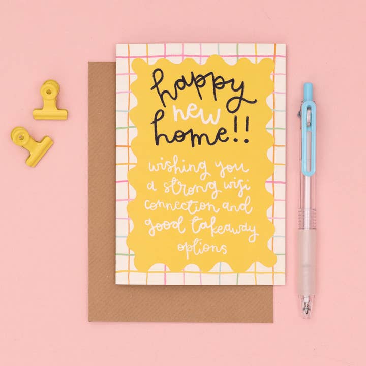 Oh, Laura – wholesale Congratulations card – greeting card - 'happy new home'2