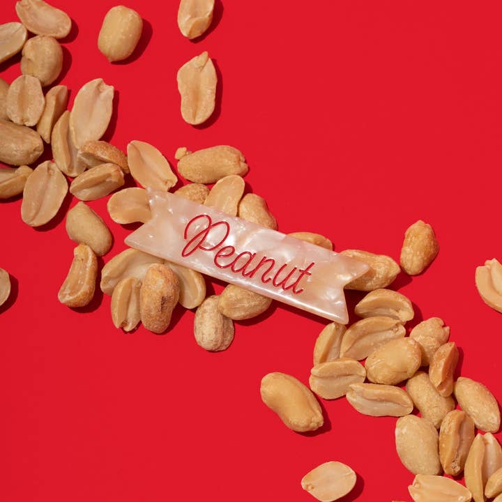 Eugenia - Wholesale Hair Clip - Kids - Peanut Hair Clip - Cute fun Gift for Kids Baby Shower1