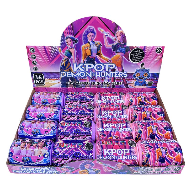 Auraquise - Wholesale Keychain - Women's - K-POP Demon Hunters Blind Box Capsule Figures Trendy Collectible Keychain Toys for Bags and Car Decorations