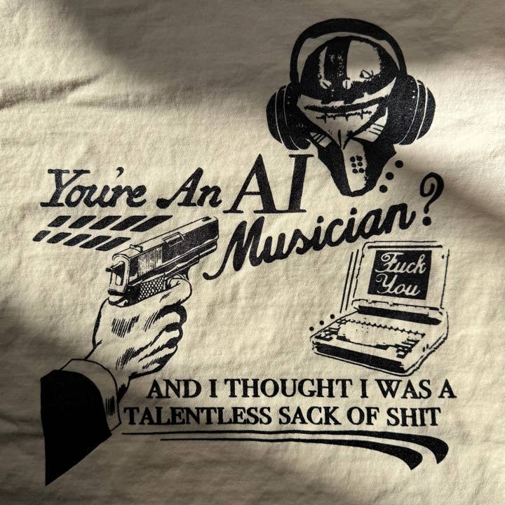 ‘AI Musician?’ Top for wholesale by Freddy Tyler Paul