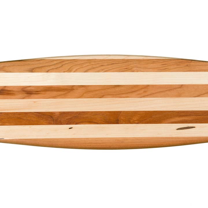 Maple and Cherry Hardwood Cutting Board - 10" x 22" x 0.75" for wholesale by Labell