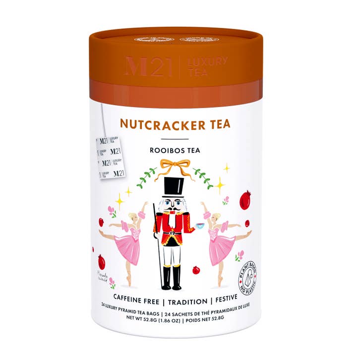Nutcracker Luxury Herbal Tea | Canadian | 24 Tea Bags for wholesale by Tega Organic Tea
