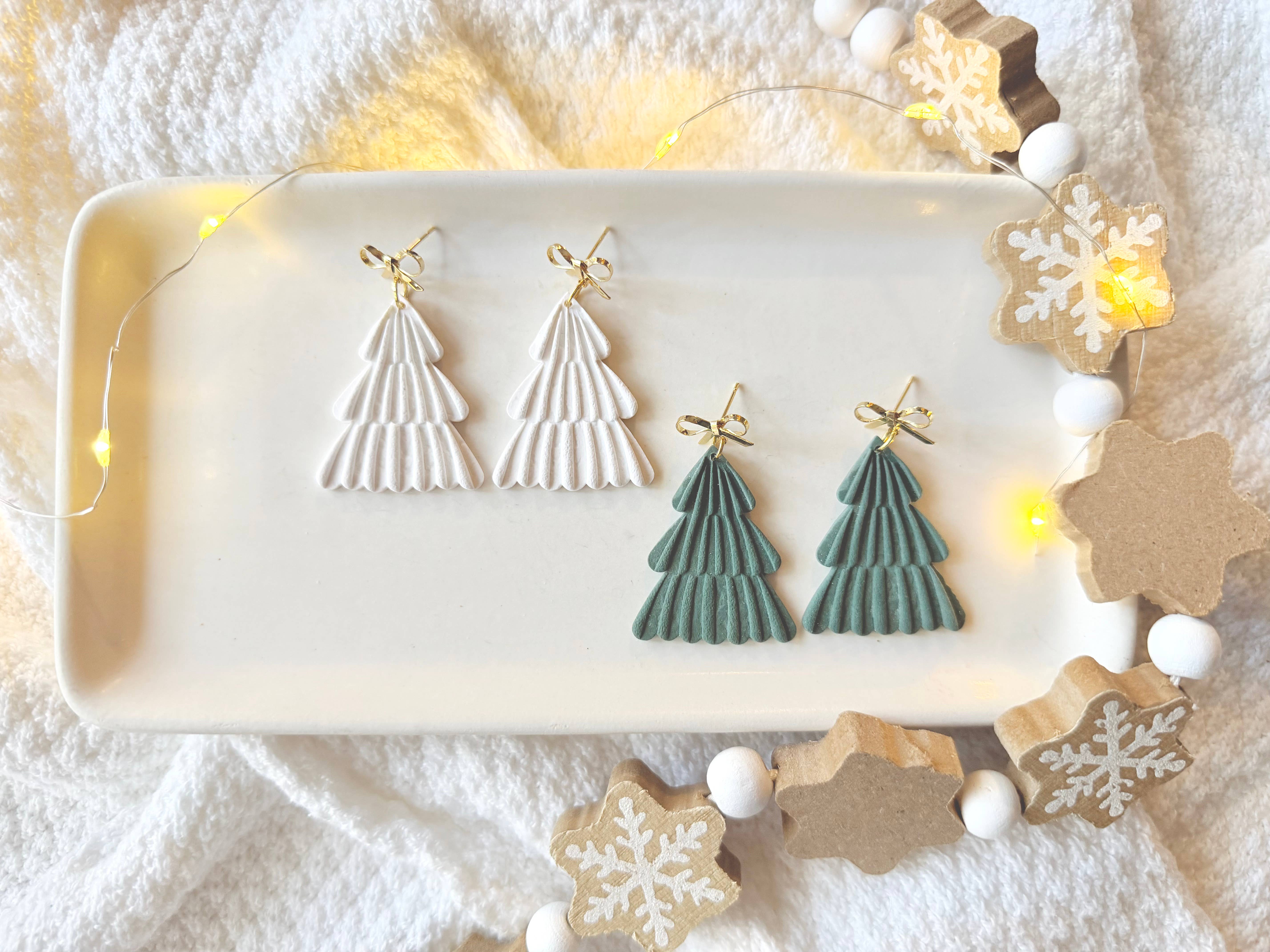 SeizeTheClayJewelry - Wholesale Dangle Earrings - Christmas Earrings, Christmas Tree Earrings5
