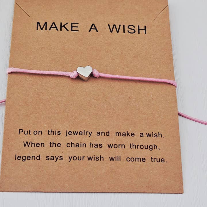 Cord + Quartz - Wholesale Charm/Dangle Bracelet - Handmade macrame bracelets. Make a wish bracelet accessories8