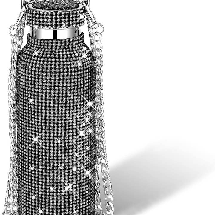 Diamond Water Bottle Bling Rhinestone Stainless Steel for wholesale on Faire2