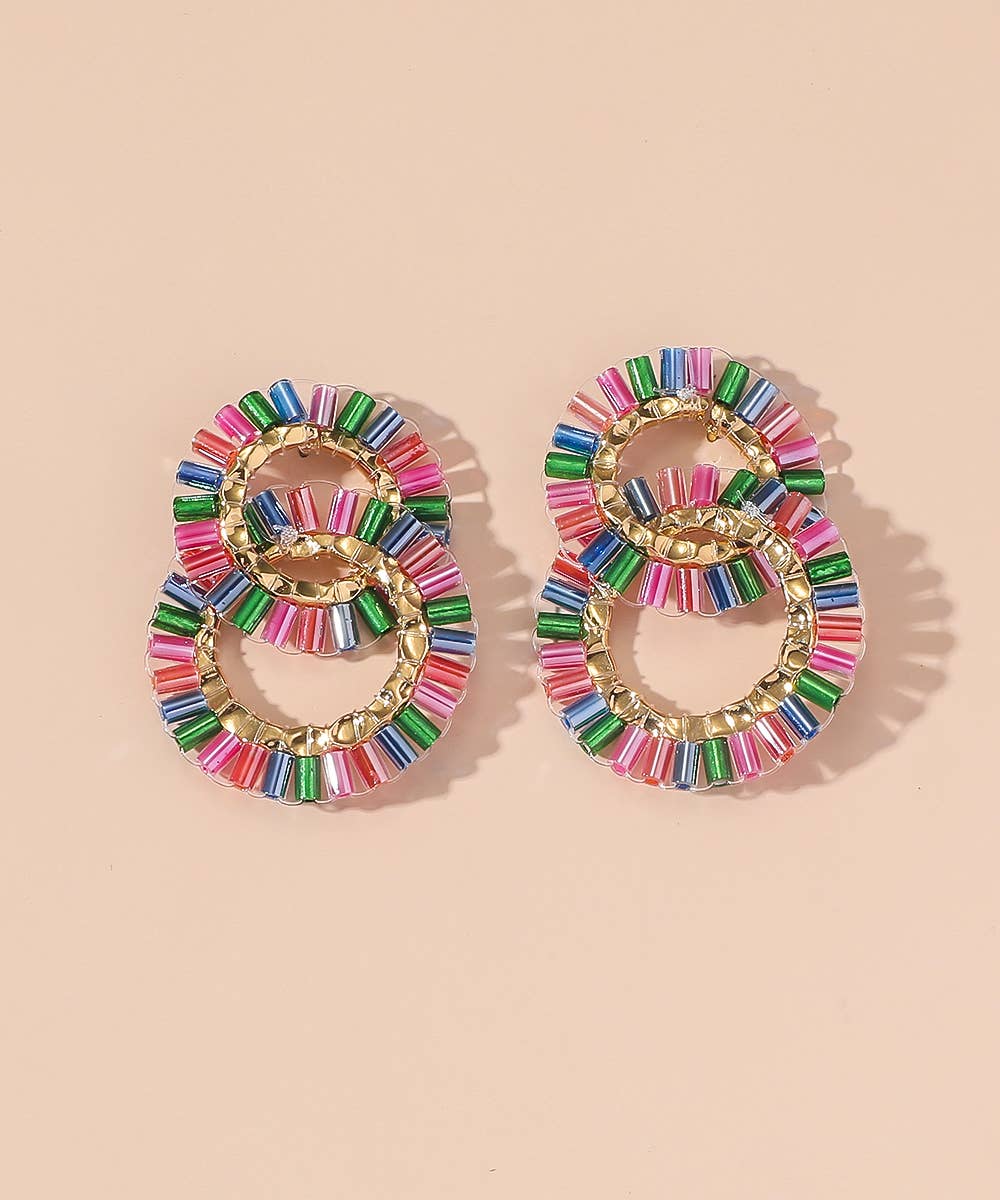Blossom bijoux - Wholesale Dangle Earrings - Stud earrings 25AHBOL0290