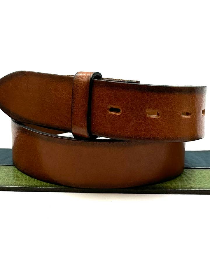 BULL AIR BRUSHED LEATHER BELT - 27040BUL for wholesale by Yolete