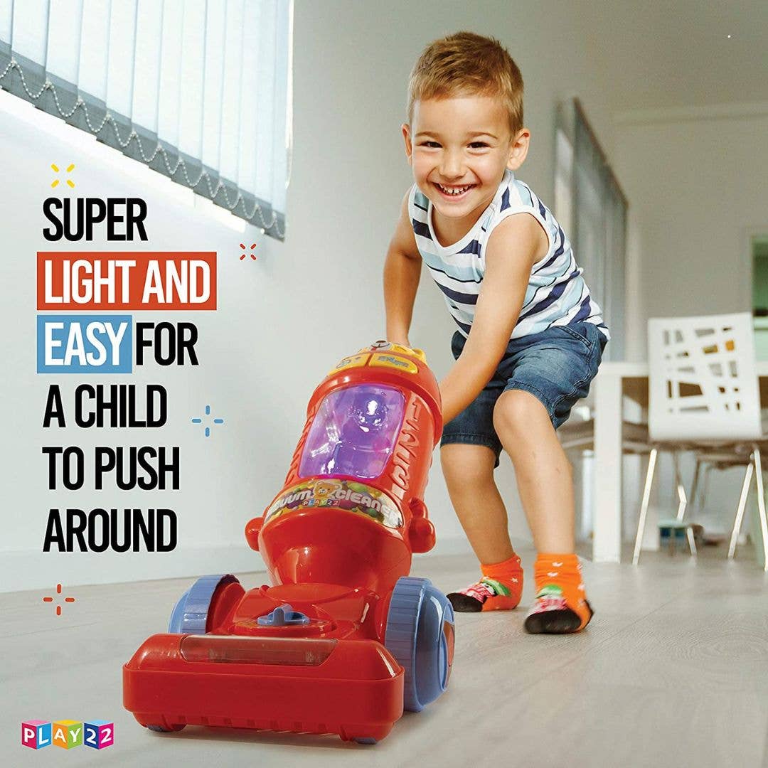 Play22 - Wholesale Toy set – Kids - Kids Vacuum Cleaner Toy for Toddler with Lights & Sounds 2