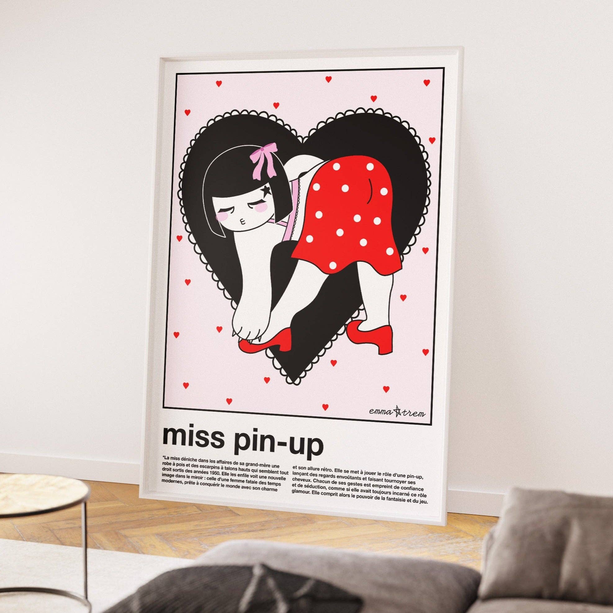 Emma Trem - Wholesale Poster - Poster - Miss Pin-Up2