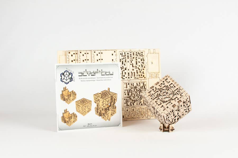 NKD Puzzle - Vendita all'ingrosso Puzzle - Adulti - Scatola rompicapo per costruire e risolvere «SILVER CITY»0