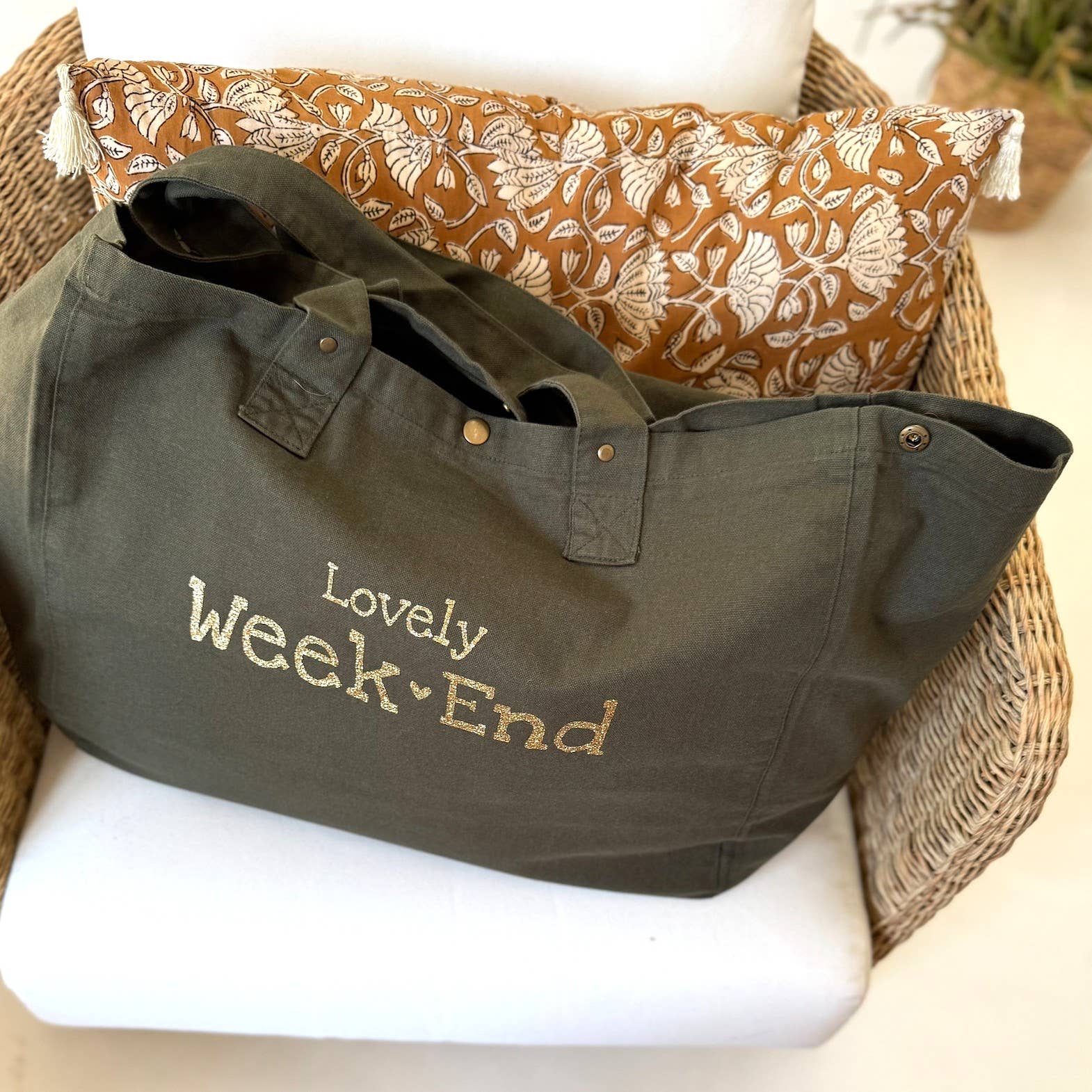 Marcel & Lily – wholesale Tote bag – Women's – Large tote bag "Lovely Weekend" - 6 colors to choose from7