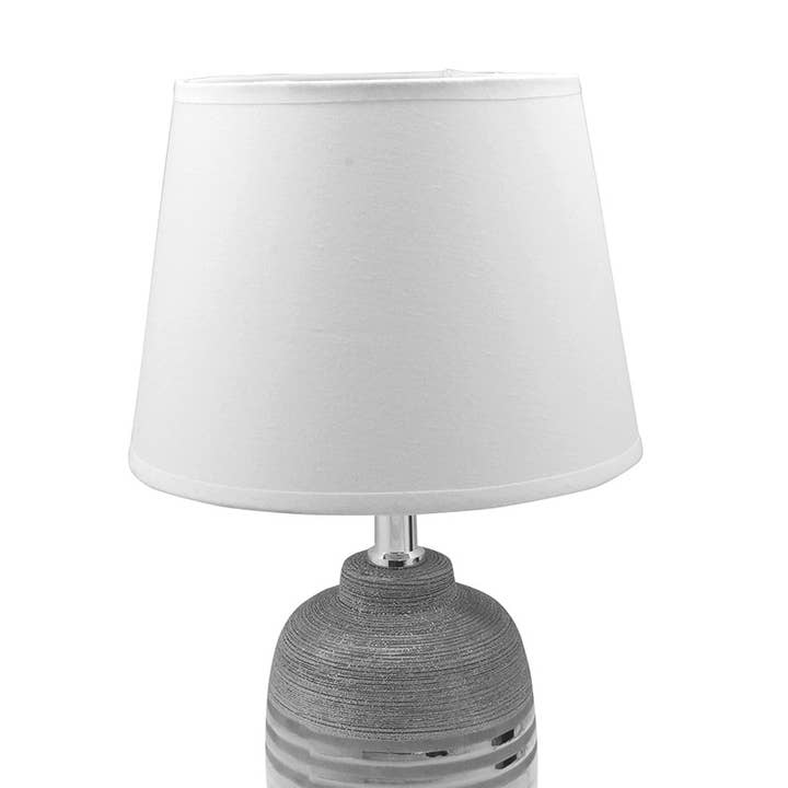 Gilde Handwerk Macrander GmbH & Co. KG - Wholesale Accent/Desk Lamp - Ceramic lamp “Lavena” VE 4