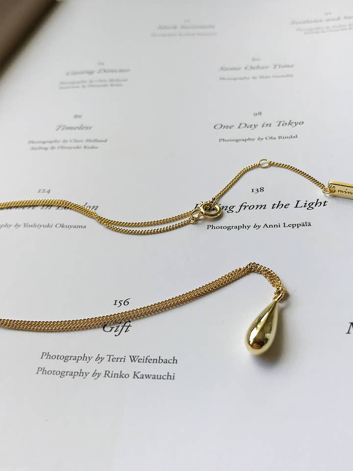 Drop of Honey Necklace for wholesale by MINICYBER STUDIO