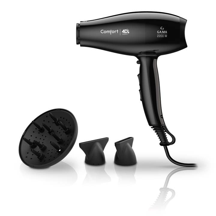 Ga.Ma. EU - Vente Sèche-cheveux - Sèche-cheveux Comfort 4D Therapy - Outil pour cheveux - Fabriqué en Italie