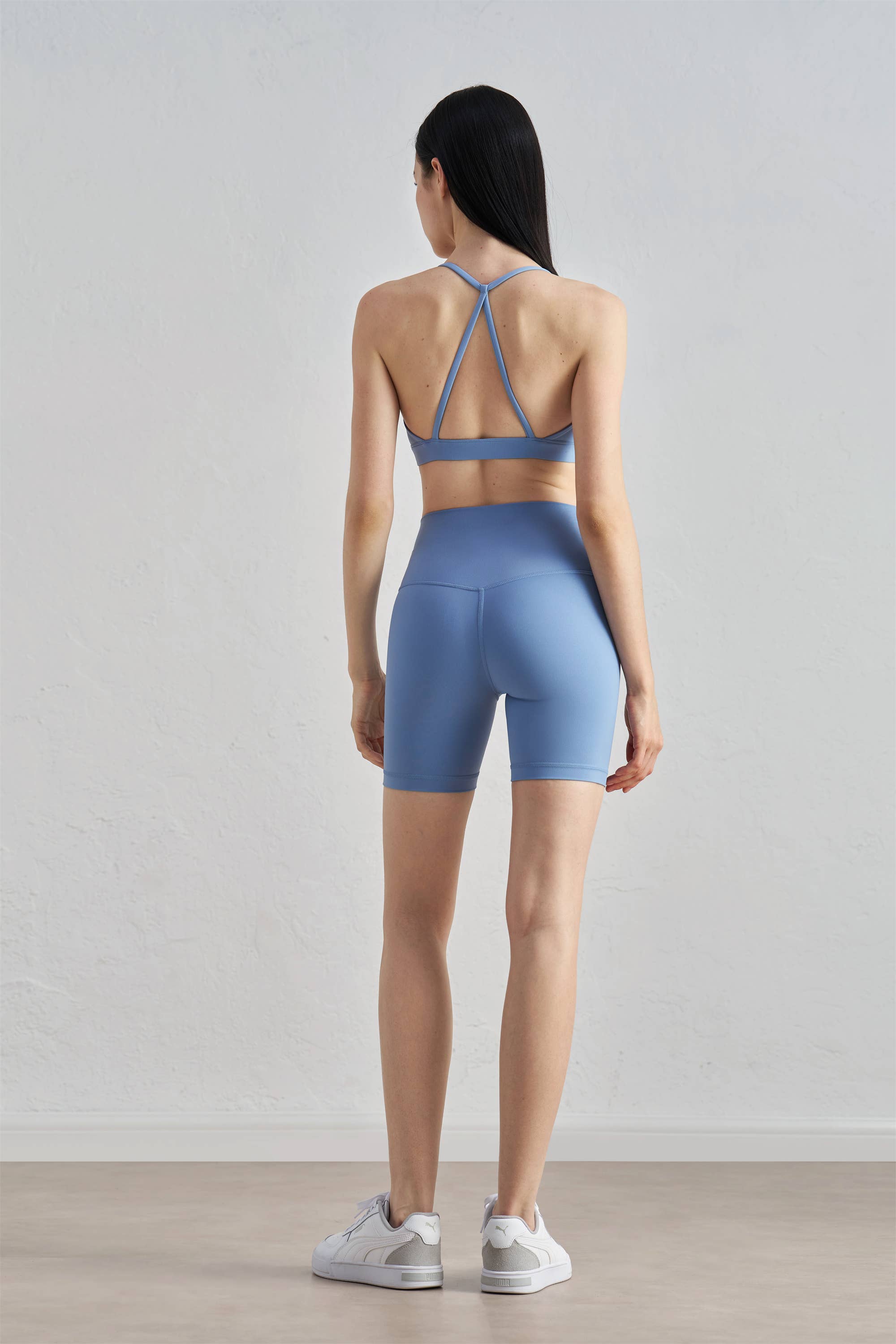 91thelabel – wholesale Athletic shorts – Women's – Luna High Waist Mid-Thigh Biker Short36