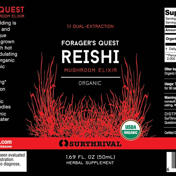 Surthrival - Vente Supplément oral/vitamine - Extrait de reishi - Forager's Quest2