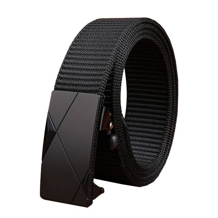 Ecovear - Wholesale Belt – Men's - Automatic Tactical Nylon Canvas Belt for Men