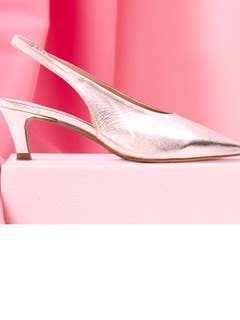 GALENA HIGH 6 METALLIC LEREN SCHOEN voor wholesale door Elodie