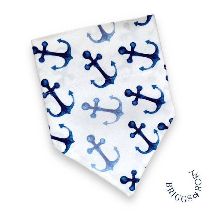 Bandana pour chien Anchor pour la vente par Briggs & Rory