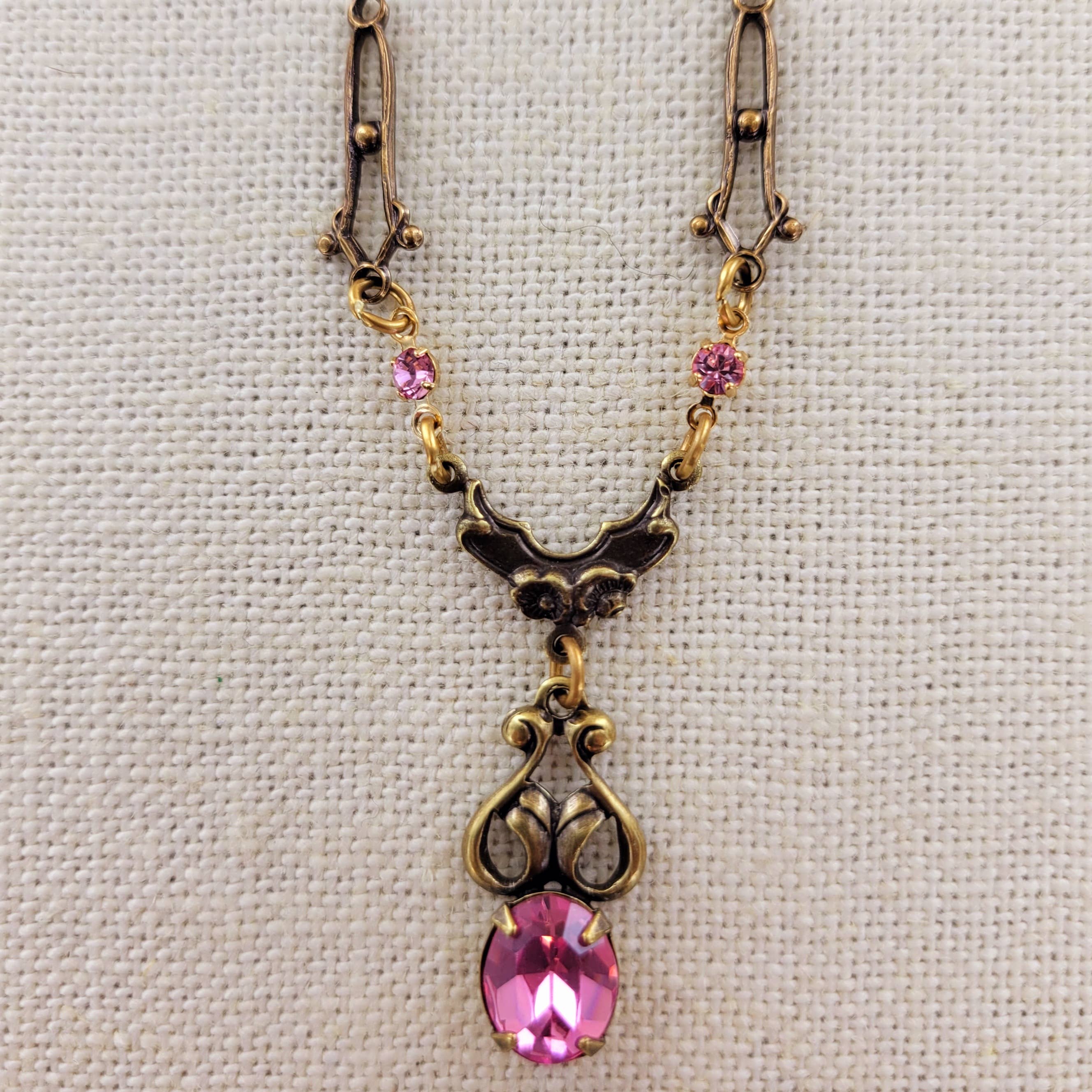 Sadie Green's Jewelry - Wholesale Pendant/Charm Necklace - Victorian Reproduction Necklace N48810