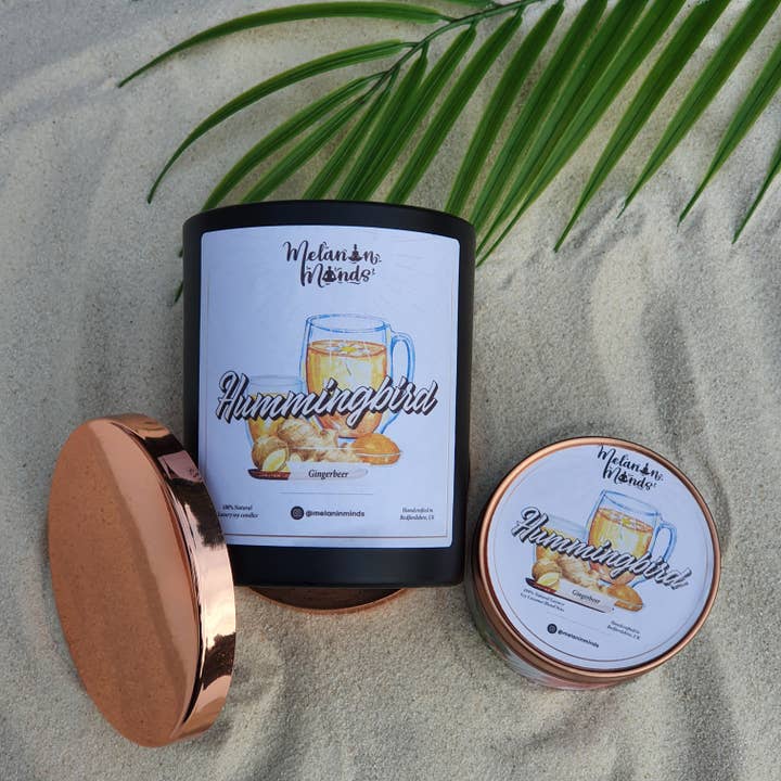 Hummingbird | Ginger Beer Candle for wholesale by Melanin Minds