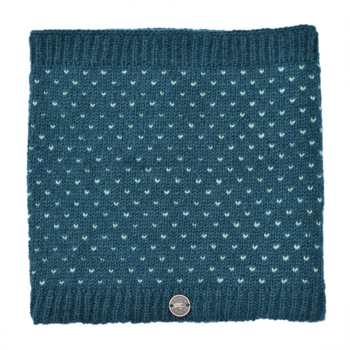 Black Yak Ltd - Wholesale Neck Gaiter/Snood - Men's - Tick Snood - Hand Knitted Wool - Fair Trade10